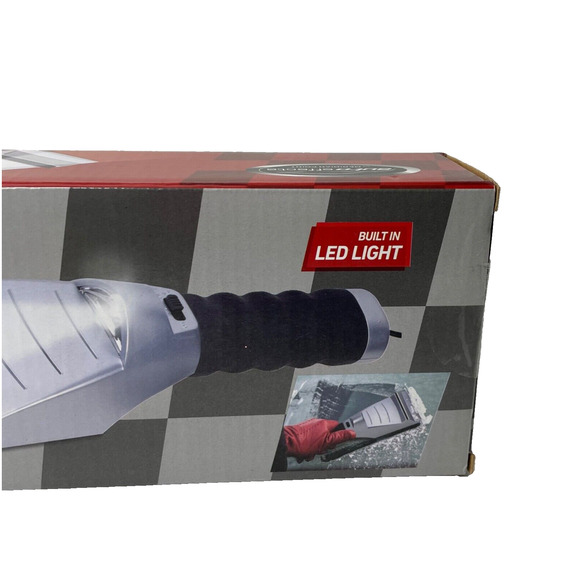 Auto Effects Heated Ice Scraper LED Light Uses 12 Volt Socket Open Box - Picture 2 of 7